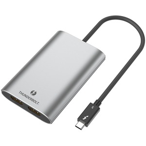 4XEM Type-C Thunderbolt to Dual HDMI Display Adapter