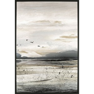 Lorell The Lake Design Framed Acrylic Painting