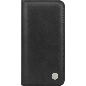 Moshi Overture Carrying Case (Wallet) Apple iPhone 12, iPhone 12 Pro Smartphone - Jet Black