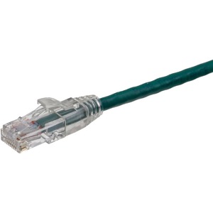 Axiom 18-INCH CAT6 UTP 550mhz Patch Cable Clear Snagless Boot (Green) - TAA Compliant