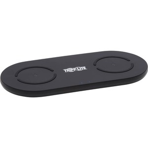 Tripp Lite by Eaton Dual Wireless Charging Pad Qi-Certified for iPhone Android Black