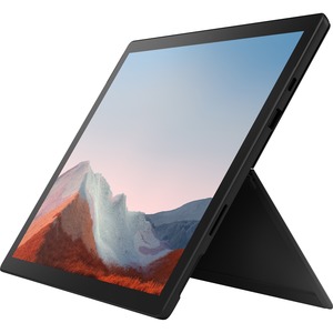 Microsoft Surface Pro 7+ Tablet - 12.3" - Core i7 11th Gen i7-1165G7 Quad-core (4 Core) 4.70 GHz - 16 GB RAM - 512 GB SSD - Windows 10 Pro - Matte Black - TAA Compliant