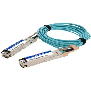 AddOn MSA and TAA Compliant 400GBase-AOC OSFP Active Optical Cable (MMF, 850nm, 1m)