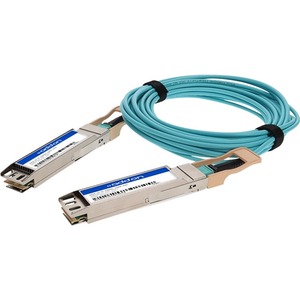 AddOn MSA and TAA Compliant 400GBase-AOC OSFP Active Optical Cable (MMF, 850nm, 2m)