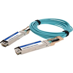 AddOn MSA and TAA Compliant 400GBase-AOC OSFP Active Optical Cable (MMF, 850nm, 7m)