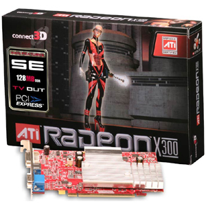 Connect3D Radeon X300 SE HyperMemory Graphics Card