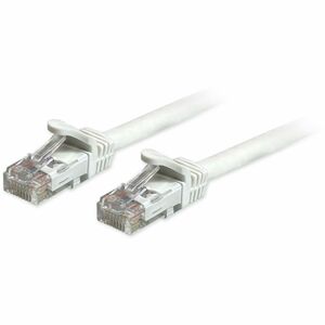 Comprehensive Cat6a Unshielded (UTP) Snagless Ethernet Patch Cable White 50ft