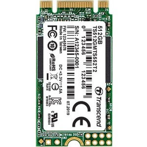 Transcend MTS552T2 256 GB Solid State Drive - M.2 2242 Internal - SATA (SATA/600)