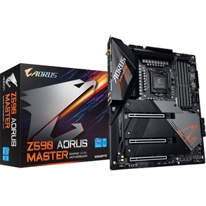 Aorus Ultra Durable Z590 AORUS MASTER Desktop Motherboard - Intel Z590 Chipset - Socket LGA-1200 - Intel Optane Memory Ready - ATX