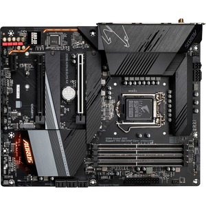 Aorus Ultra Durable Z590 AORUS ELITE AX Desktop Motherboard - Intel Z590 Chipset - Socket LGA-1200 - Intel Optane Memory Ready - ATX