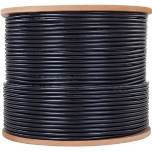 4XEM 1000Ft Cat7 Bulk S/FTP Cable (Black)