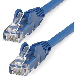 StarTech.com 4.6m(15ft) CAT6 Ethernet Cable, LSZH (Low Smoke Zero Halogen) 10 GbE Snagless 100W PoE UTP RJ45 Blue Network Patch Cord, ETL