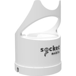 Socket Mobile DuraScan D600 Contactless Reader/Writer, White & White Charging Dock