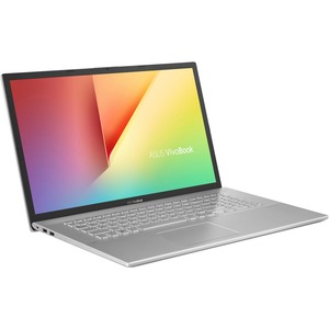 Asus VivoBook S712 S712UA-DS54 17.3" Notebook - Full HD - 1920 x 1080 - AMD Ryzen 5 5500U Hexa-core (6 Core) 2.10 GHz - 8 GB Total RAM - 1 TB HDD - 128 GB SSD - Transparent Silver