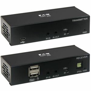 Tripp Lite DisplayPort Over Cat6 Extender Kit KVM Support USB 4K PoC TAA