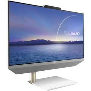 Asus Zen AiO M5401WUA-DS503 All-in-One Computer - AMD Ryzen 5 5500U Hexa-core (6 Core) 2.10 GHz - 8 GB RAM DDR4 SDRAM - 512 GB M.2 PCI Express NVMe 3.0 SSD - 23.8" Full HD 1920 x 1080 - Desktop - White