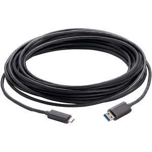 Vaddio USB 3.2 Gen 2x1 Active Optical Cable Type C to Type A - Plenum Rated