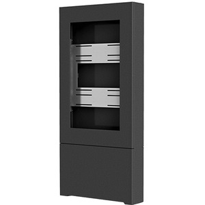 Chief Impact Floor Standing Kiosk - Portrait 46" Black