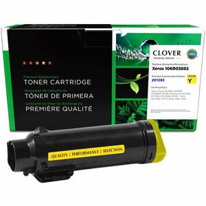 Clover Imaging Remanufactured Extra High Yield Yellow Toner Cartridge for Xerox 106R03692