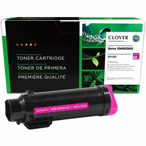 Clover Imaging Remanufactured Extra High Yield Magenta Toner Cartridge for Xerox 106R03691