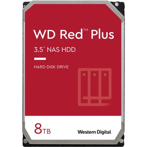 WD-IMSourcing Red Plus WD80EFAX 8 TB Hard Drive - 3.5" Internal - SATA (SATA/600)