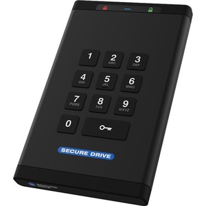 SecureDrive 2 TB Portable Hard Drive - External