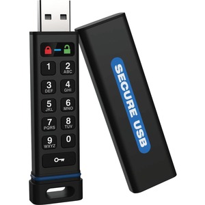 SecureDrive SecureUSB KP Hardware-Encrypted USB Flash Drive with Keypad