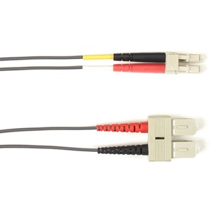 Black Box Colored Fiber OS2 9/125 Singlemode Fiber Optic Patch Cable - OFNP Plenum