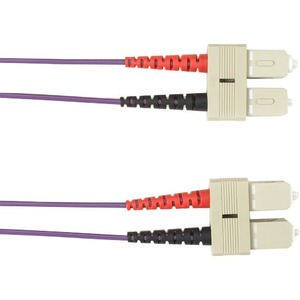 Black Box Colored Fiber OM1 62.5/125 Multimode Fiber Optic Patch Cable - OFNR PVC