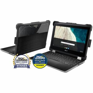 MAXCases, Chromebook cases, 12, 12 inches, shock absorption, durability guaranteed, lightweight, Acer R851T Spin 512 Chromebook, custom color, black