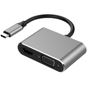 4XEM VGA and HDMI 2-in-1 USB-C 4K Dock