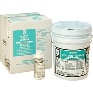 AQUASPORT 2-PART WOOD FLOOR FINISH, 5gl