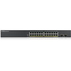 ZYXEL 24-port GbE Smart Managed PoE Switch with GbE Uplink