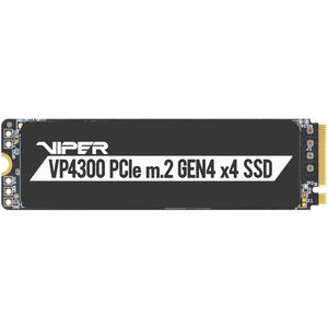 内蔵型SSD Patriot Viper VP4300 1TB M.2 PCIe Gen4x4 Patriot Viper VP4300 1TB M.2 Gen4 NVMe SSD – DRAM Cache, Heatsink