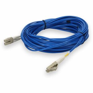 AddOn 12m LC to LC Blue OM4 Duplex OFNR (Riser-Rated) MMF (Multi Mode) Fiber Patch Cable, 50/125
