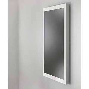Chief Impact On-Wall Kiosk with Protective Glass - Portrait 75 Inch White