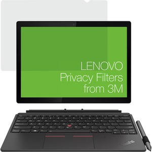 Lenovo 12.3 inch 0302 Privacy Filter for X12 Detachable with COMPLY Attachment from 3M Matte