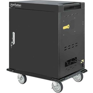 Manhattan UVC Charging Cart with 32 USB-A Ports and 32 AC Outlets