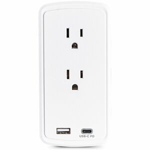 CyberPower P2WUCHD Home and Office 2 - Outlet Surge Protector with 500 J Surge Suppression