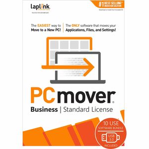 Laplink PCmover Business 10-Use w USB3.0