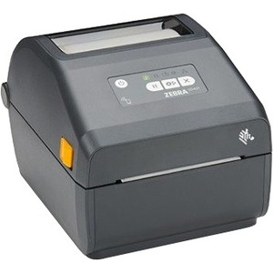 Zebra ZD421t Desktop Thermal Transfer Printer - Monochrome - Label/Receipt Print - USB - USB Host - Bluetooth - Near Field Communication (NFC) - EU, UK - Gray