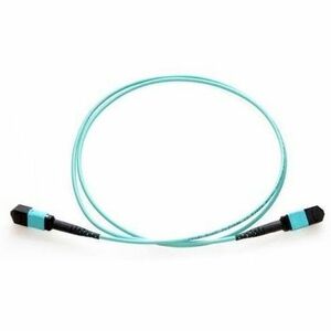 Axiom MPO Female to MPO Female Multimode OM3 50/125 Fiber Cable 10m - TAA Compliant