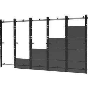 Peerless-AV SEAMLESS Kitted DS-LEDLSCB-5X5 Wall Mount for LED Display, Video Wall - Black, Silver