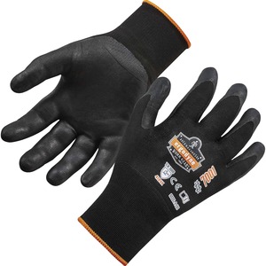 1 Pair Grip Work Gloves, TPR Knuckle On Back For Imapct Protection, Full  Palm Of Anti-slip Silicone, Performance Glove For Warehouse, Boxes Handling