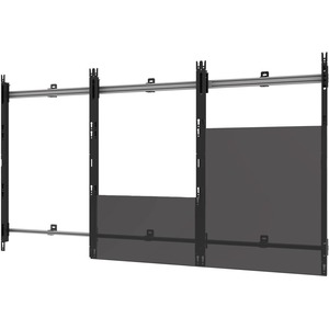 Peerless-AV SEAMLESS Kitted DS-LEDLSAA-8X8 Wall Mount for LED Display, Video Wall - Black, Silver