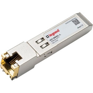 Legrand Transceiver, SFP+ 10GBASE-T, 30m Reach On CAT6a/7