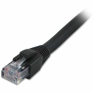 Comprehensive Cat6 Snagless Patch Cable 7ft Black - USA Made & TAA Compliant