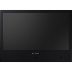 Wisenet SMT-1030PV 10.1" Webcam WSVGA LCD Monitor - 16:9 - Black