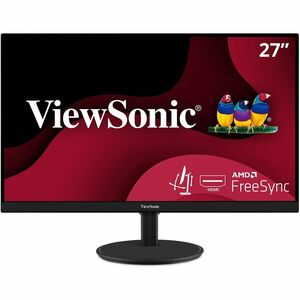 ViewSonic VA2747-MHJ 27 Inch Full HD 1080p Monitor with Advanced Ergonomics, Ultra-Thin Bezel, AMD FreeSync, 75 Hz, Eye Care, HDMI, VGA Inputs for Home and Office
