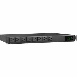 Tripp Lite PDU ATS / Metered 120V 1.44kW 15A 8 5-15R Dual 5-15P 12ft Cords